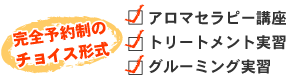 トリミングの総合的な知識と技術を学べるカリキュラム